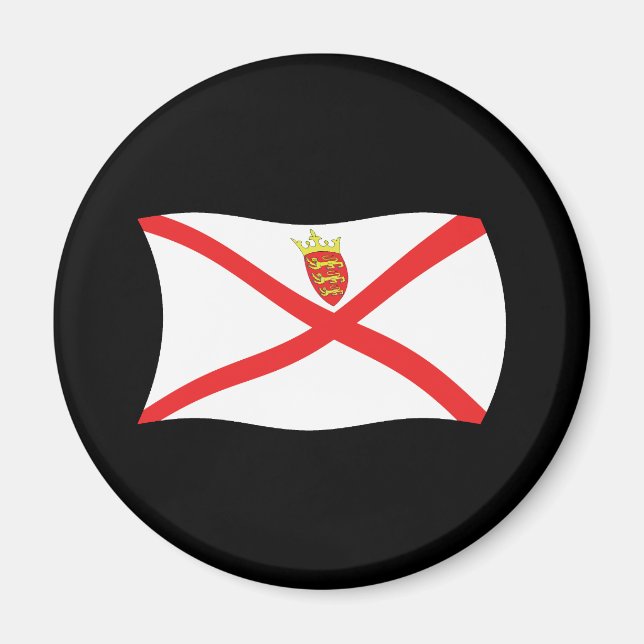 Jersey Flag Magnet (Vorne)