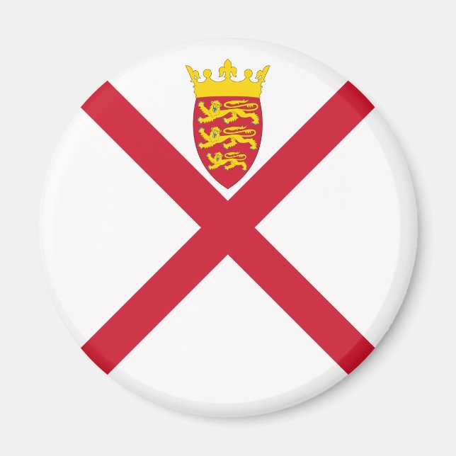 Jersey Flag Magnet (Vorne)