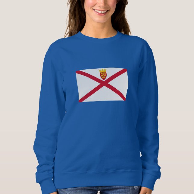 Jersey Flag Sweatshirt (Vorderseite)