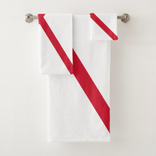 Jersey-Flagge Badhandtuch Set