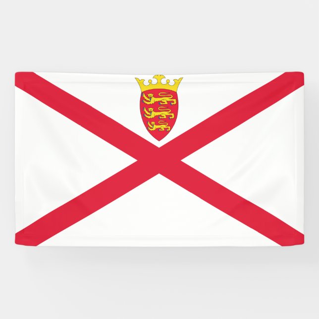 Jersey-Flagge Banner (Horizontal)