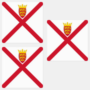 Jersey-Flagge Etiketten