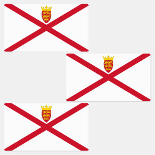 Jersey-Flagge Etiketten
