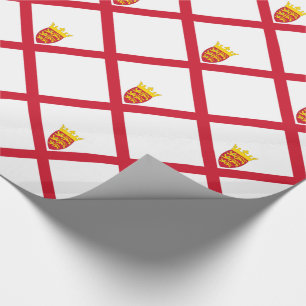 Jersey-Flagge Geschenkpapier