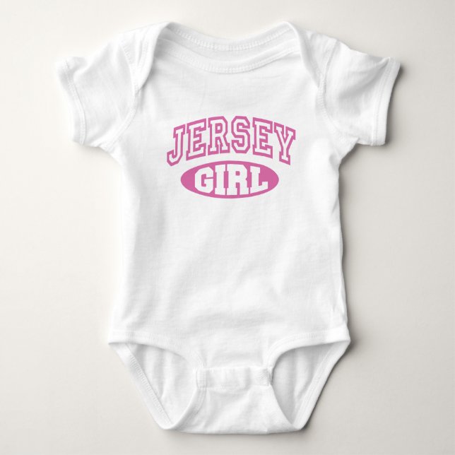 Jersey Girl Baby Strampler (Vorderseite)