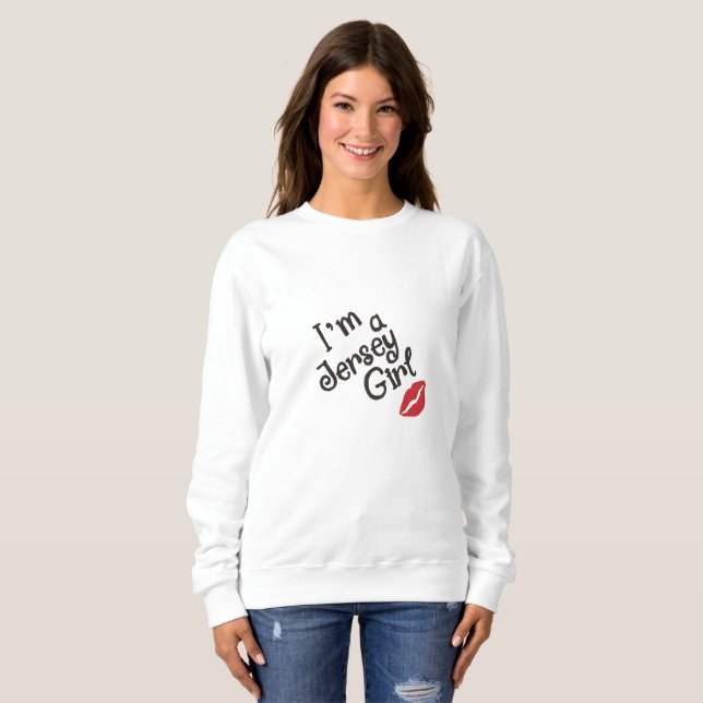Jersey Girl Basic Sweatshirt (Vorne ganz)