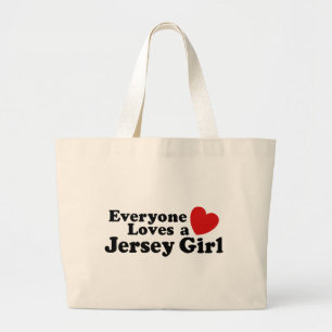 Jersey Girl Jumbo Stoffbeutel