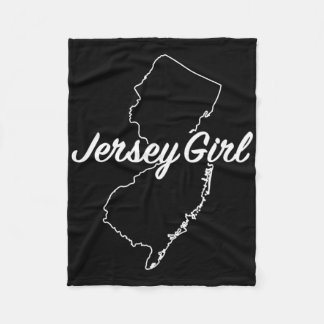 Jersey Girl New Jersey Fleecedecke