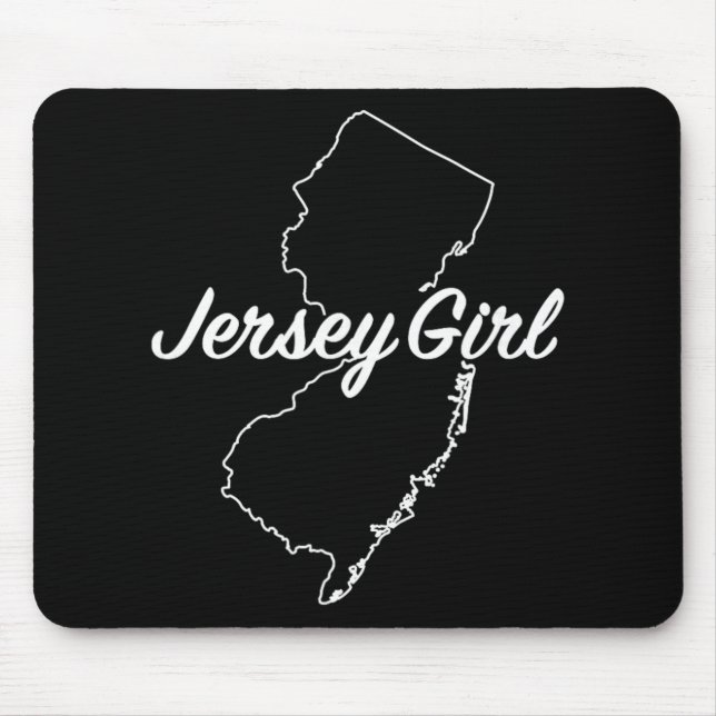 Jersey Girl New Jersey  Mousepad (Vorne)