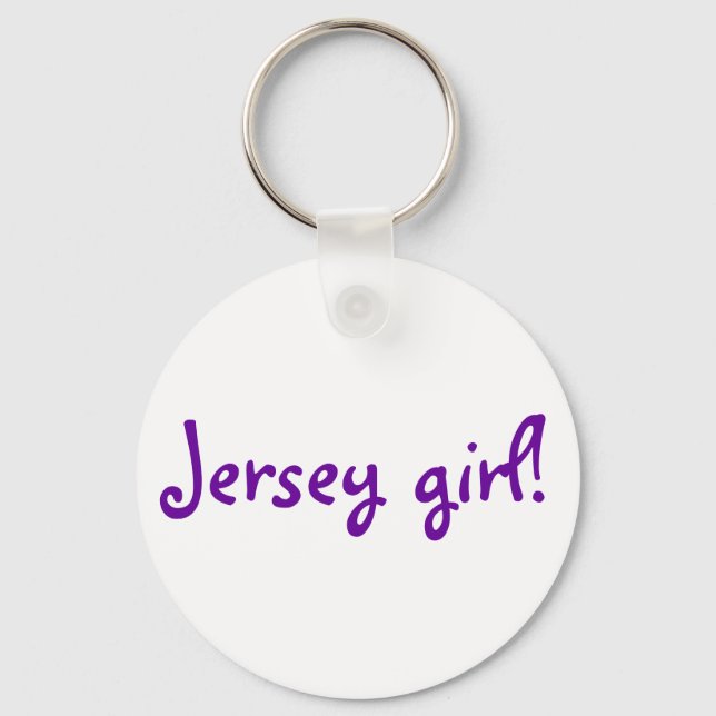 Jersey Girl! Schlüsselanhänger (Vorderseite)