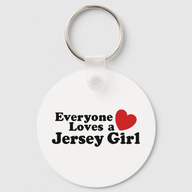 Jersey Girl Schlüsselanhänger (Vorderseite)