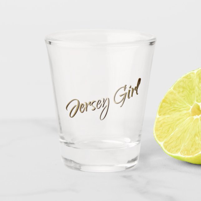 Jersey Girl Schnapsglas (Vorderseite)