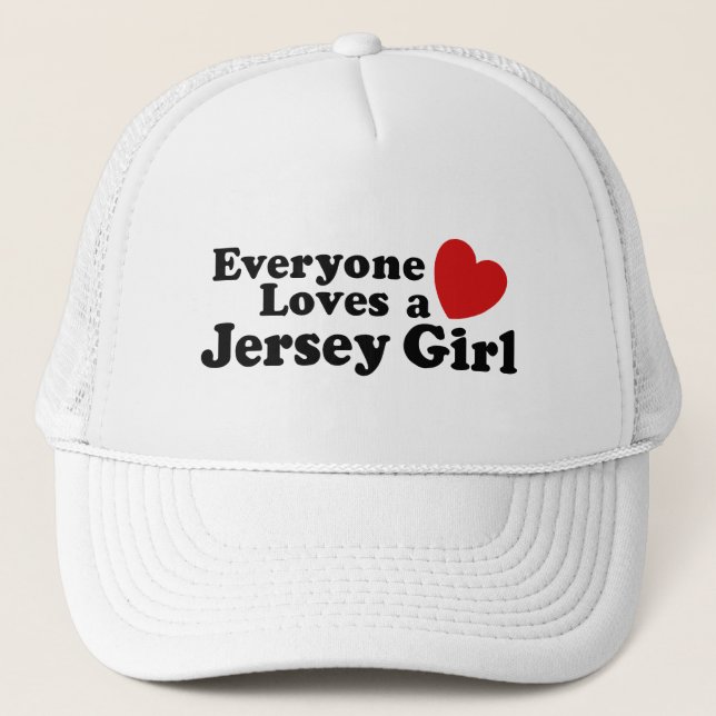 Jersey Girl Truckerkappe (Vorderseite)