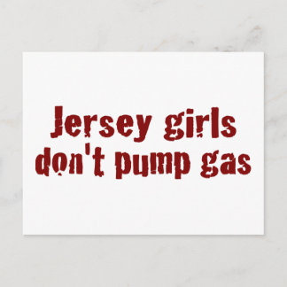 Jersey Girls pumpen kein Gas (neu) Postkarte