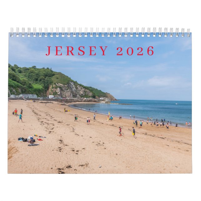 Jersey-Kalender 2026 Kalender (Titelbild)