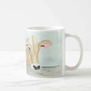 Jersey-Kuh und "Bedarfs-Creme? ' Tasse