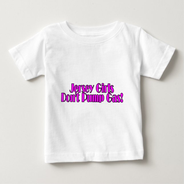 Jersey-Mädchen Baby T-shirt (Vorderseite)