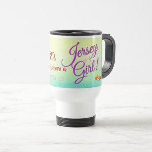 Jersey-Mädchen einmal u. immer Reisebecher