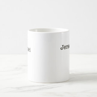 Jersey-Mädchen-Kaffee-Tasse Tasse