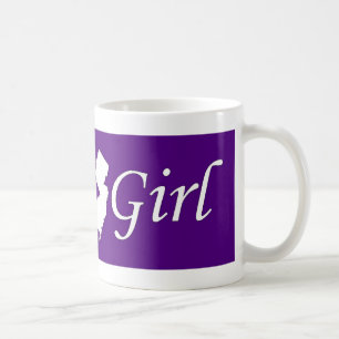 Jersey-Mädchen Kaffeetasse
