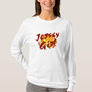 Jersey-Mädchen Lang-Hülse T-Shirt
