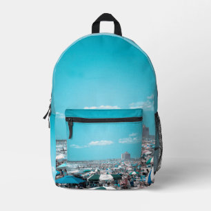 Jersey Shore Beach Bedruckter Rucksack