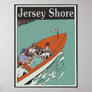 Jersey Shore, Bootsfahrt, Poster