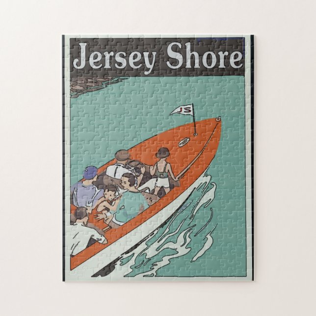 Jersey Shore, Bootsfahrt, Puzzle (Vertikal)