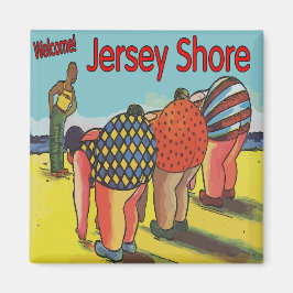 Jersey Shore Exercise Class Magnet