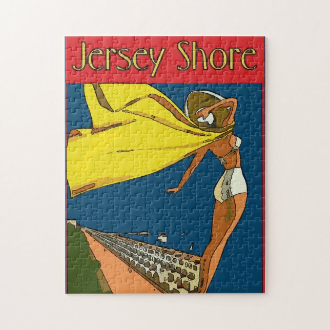 Jersey Shore Gal Puzzle (Vertikal)