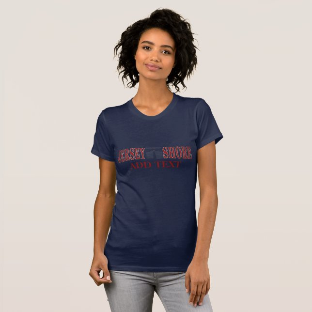 Jersey Shore Leuchtturm T-Shirt (Vorne ganz)