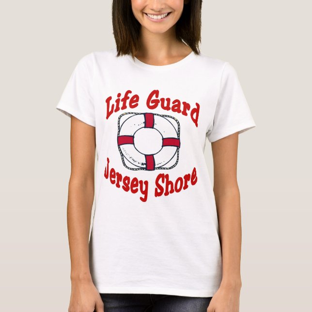 Jersey Shore Life Guard T-Shirt (Vorderseite)