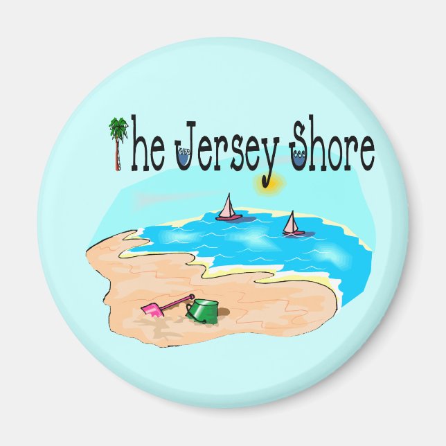 Jersey Shore Magnet (Vorne)
