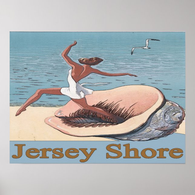 Jersey Shore, Muschel Poster (Vorne)