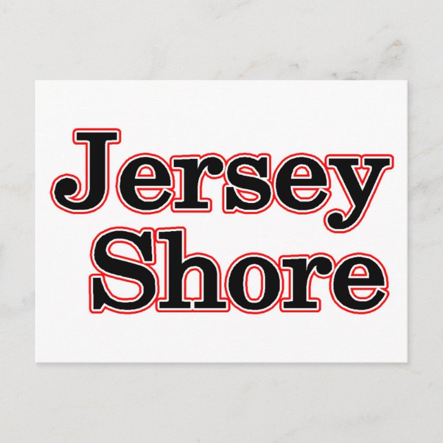 Jersey Shore Postkarte (Vorderseite)