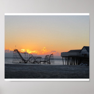 Jersey Shore Rollercoaster Poster