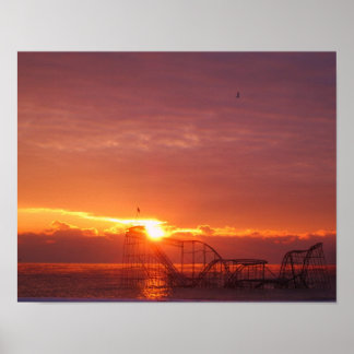 Jersey Shore Untersetzer Poster