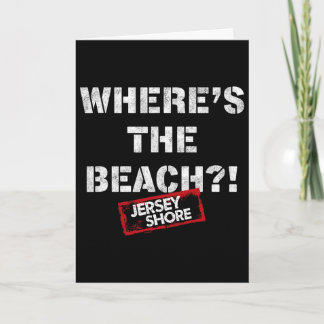 Jersey Shore - Wo ist der Strand  Karte