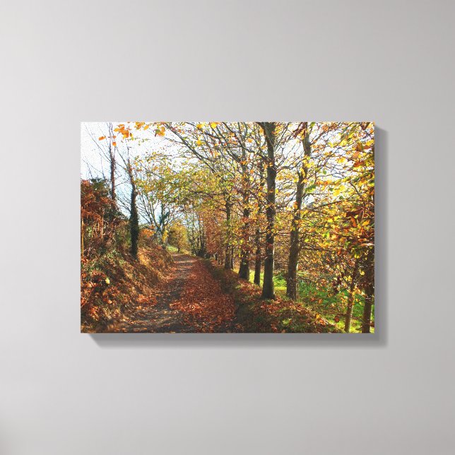 Jersey Spur im Herbst Leinwanddruck (Vorderseite)