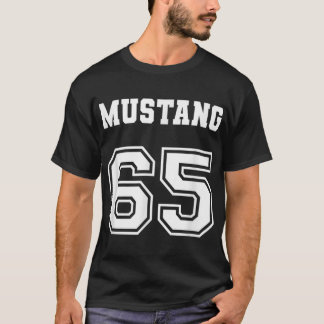 Jersey Style Classic Mustang 65 1965 Pferdeflugpla T-Shirt