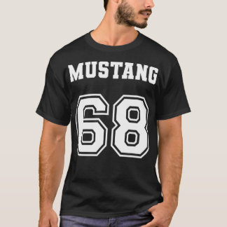 Jersey Style Classic Mustang 68 1968 Pferdeflugpla T-Shirt