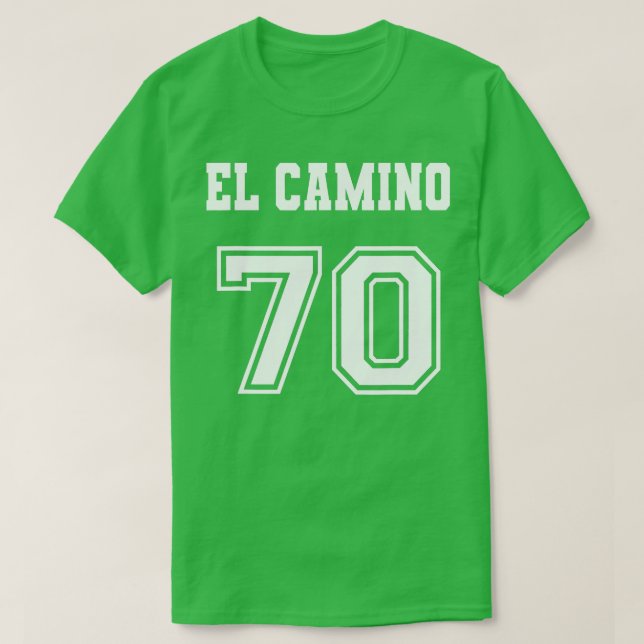 Jersey Style El Camino 70 1970 Old School Muscle C T-Shirt (Design vorne)