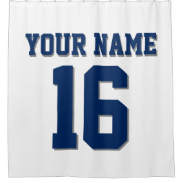 Jersey Team Duschvorhang