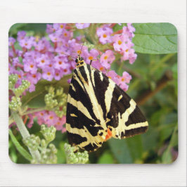 Jersey Tiger Butterfly Mouse Mat Mousepad