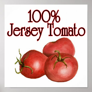 Jersey-Tomate Poster