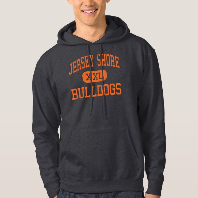 Jersey-Ufer - Bulldoggen - Senior - Jersey-Ufer Hoodie (Vorderseite)