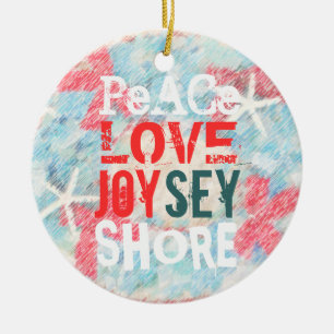 JERSEY-UFER DER FRIEDENSLiebe-FREUDE-(SEY) Keramikornament