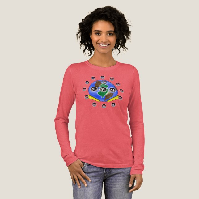 Jerseyanfangsausgabe - Version zwei Tri-Blend Shirt (Volle Vorderseite)