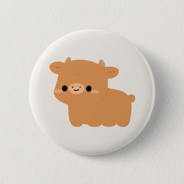 Jerseykuh Button (Vorderseite)
