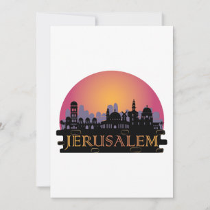 Jerusalem Alte Stadt Skyline - Israel Reisen